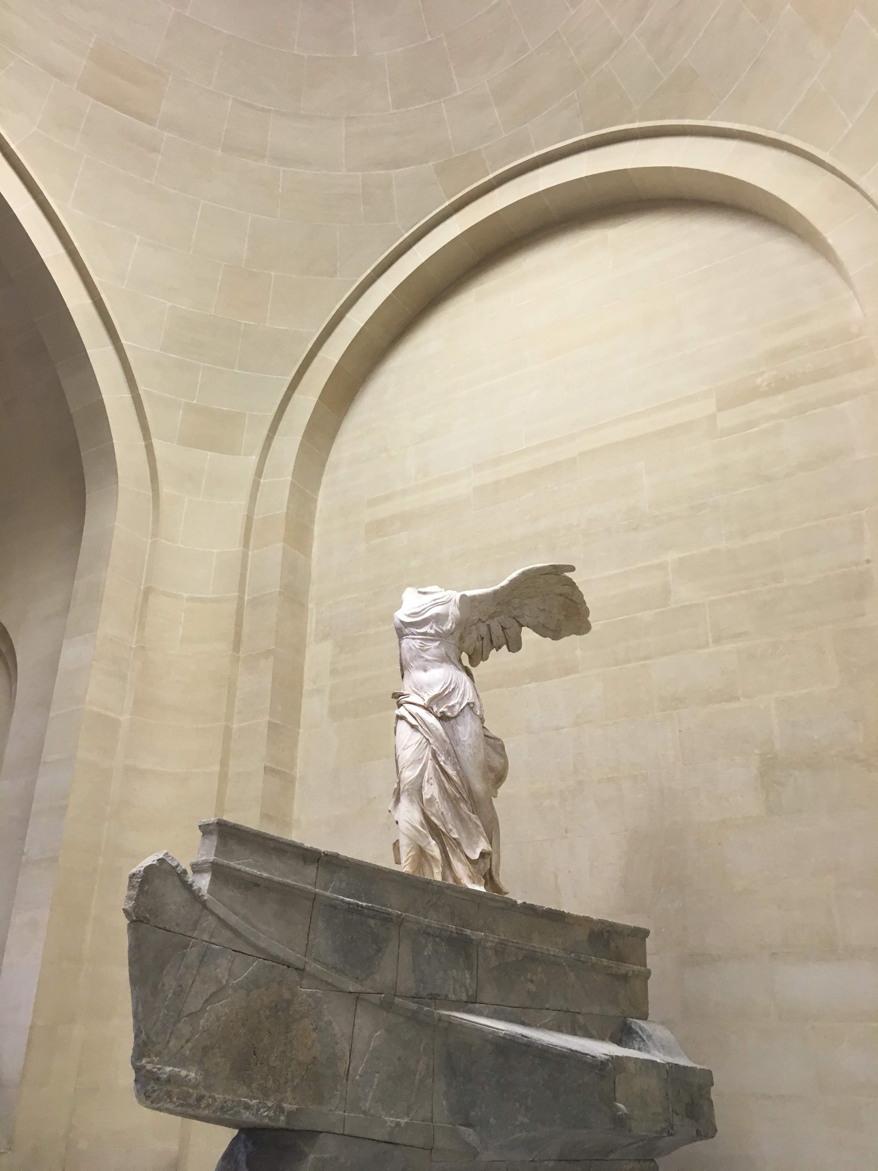 Winged Victory of Samothrace, clicked Nov 2016