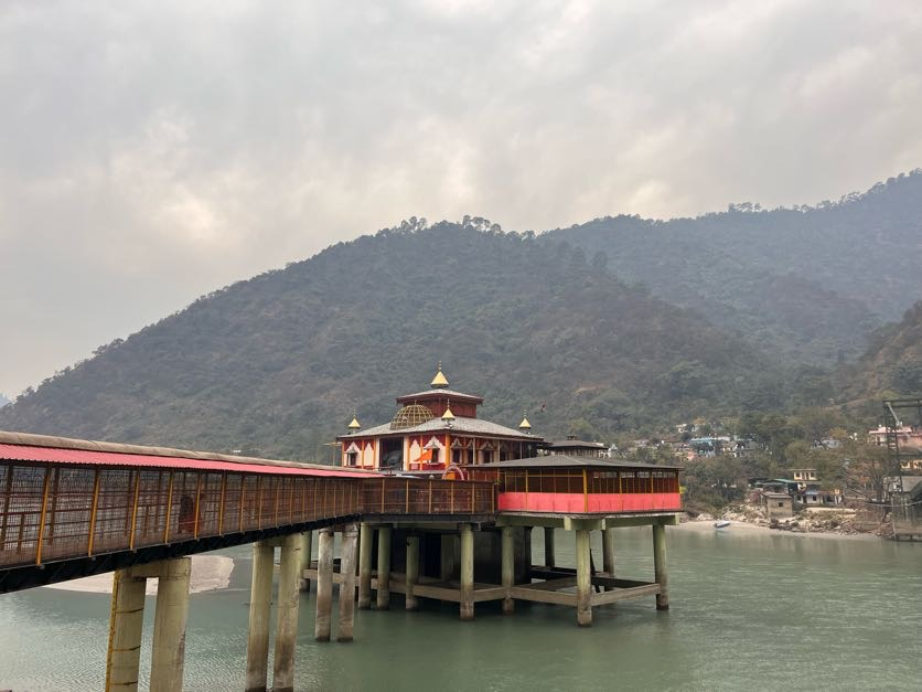 Ganga aarti at Triveni Ghat, Rishikesh